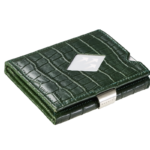 EXENTRI マルチウォレット　カイマンブルー　新品未使用 EXENTRI MULTIWALLET (エキセントリ マルチウォレット) ブラック
